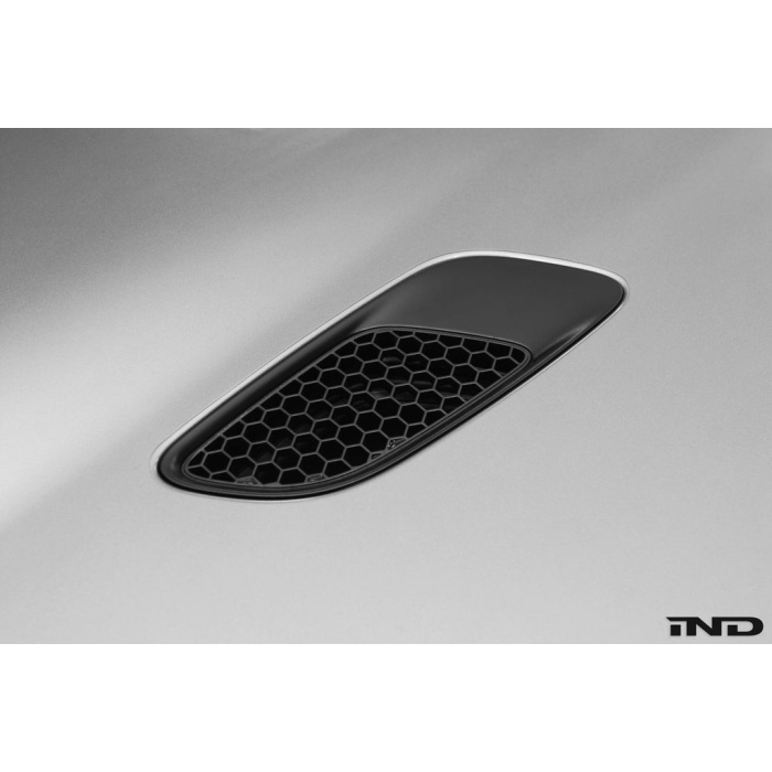 IND E9X M3 Painted Hood Vent Surround Set