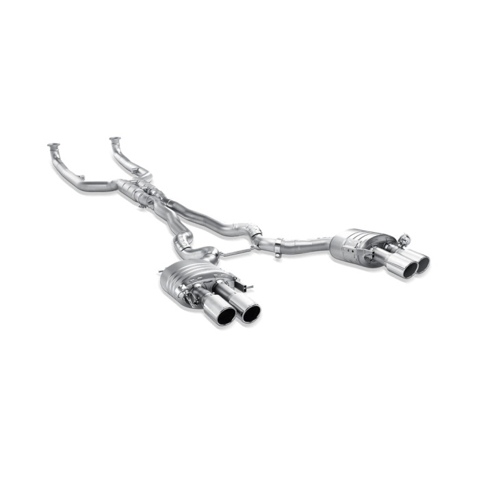 Akrapovic F06 M6 Evolution Exhaust System w/ Carbon Tail Pipe Set (Titanium)