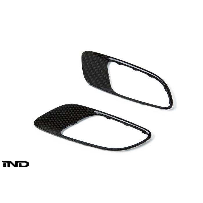 AutoTecknic E9X M3 Carbon Fiber Hood Vent Surround Set