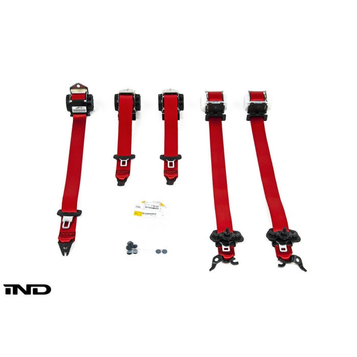 IND E92 M3 SportEVO Tribute Seat Belt Set
