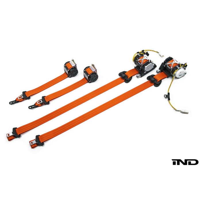 IND E92 M3 SportEVO Tribute Seat Belt Set