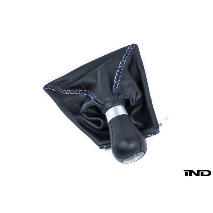 IND F8X M3 / M4 Tri-Color Leather Shift Boot Set - Cross Stitch