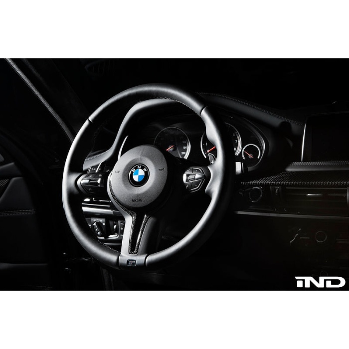 IND F-Chassis Carbon Steering Wheel Trim