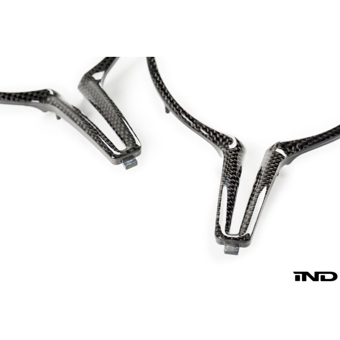 IND F-Chassis Carbon Steering Wheel Trim