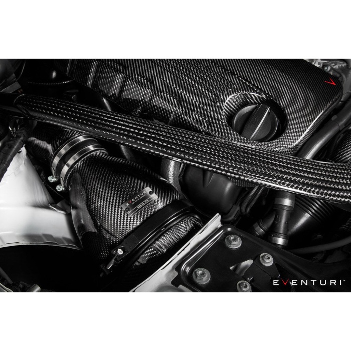 Eventuri BMW F8X M3 / M4 S55 Black Carbon Engine Cover