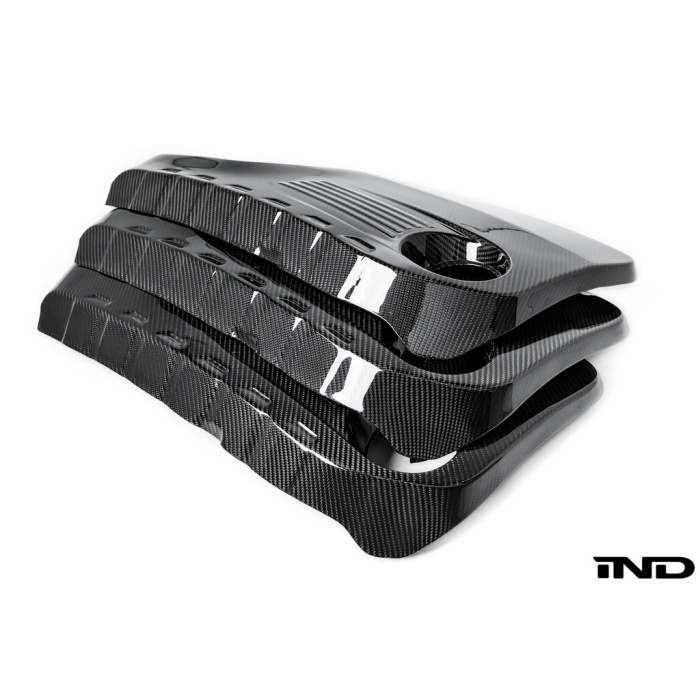 Eventuri BMW F8X M3 / M4 S55 Black Carbon Engine Cover
