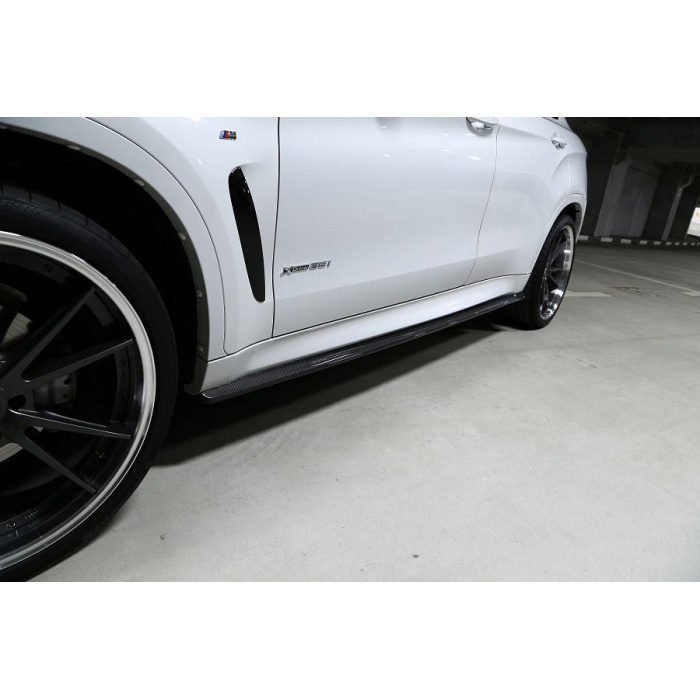 3D Design F16 X6 M-Sport / F86 X6M Carbon Side Skirt Set