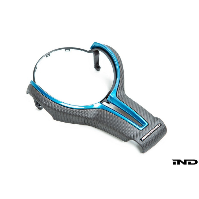 BMW M Performance Steering Wheel Trim - Matte Carbon