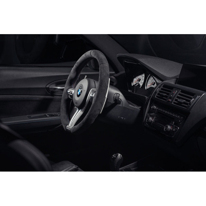 BMW M Performance Steering Wheel Trim - Matte Carbon