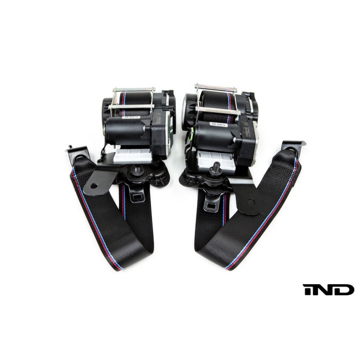 BMW F80 M3 Competition M Tri-Color Seat Belt Set