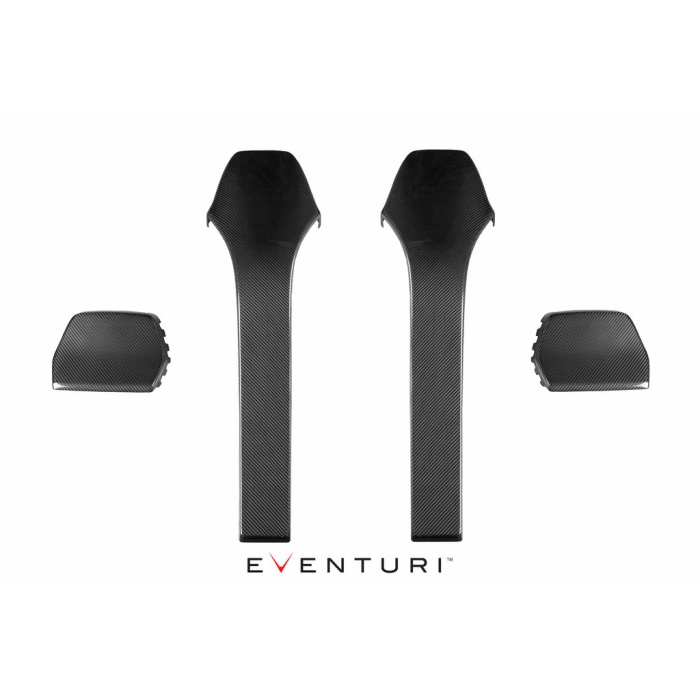 Eventuri BMW F80 M3 / F82 M4 Black Carbon Seat Back Cover Set