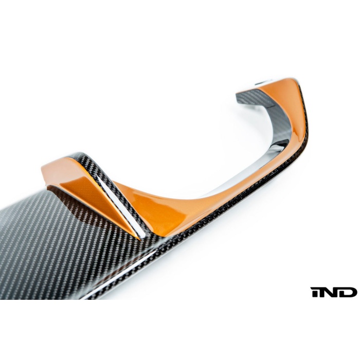 BMW M Performance F8X M3 / M4 Carbon Diffuser + Acid Orange Accents