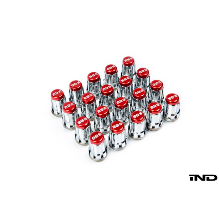BBS-McGard Lug Nut Set - Red M12x1.5