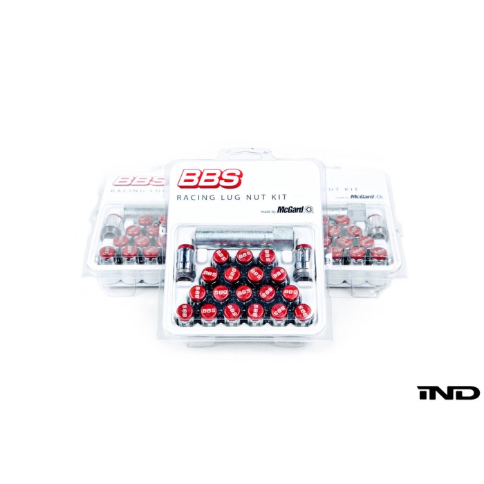 BBS-McGard Lug Nut Set - Red M12x1.5