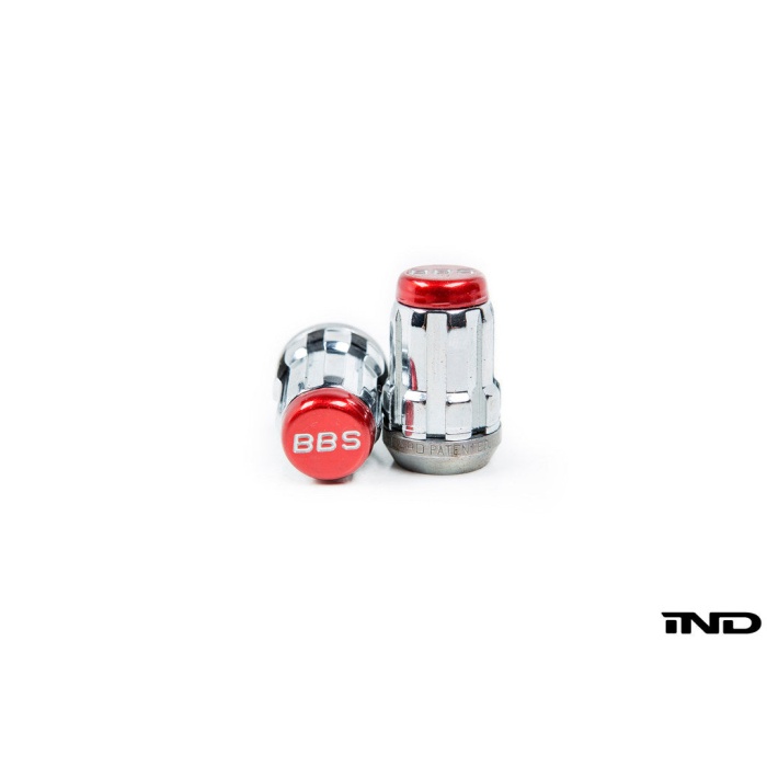 BBS-McGard Lug Nut Set - Red M12x1.5