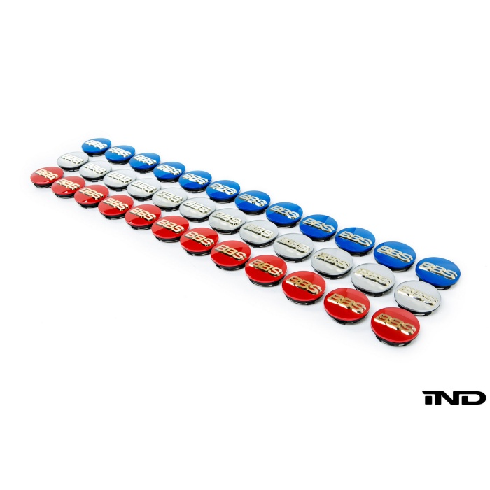 BBS Colored Wheel Center Cap Set - Fixed