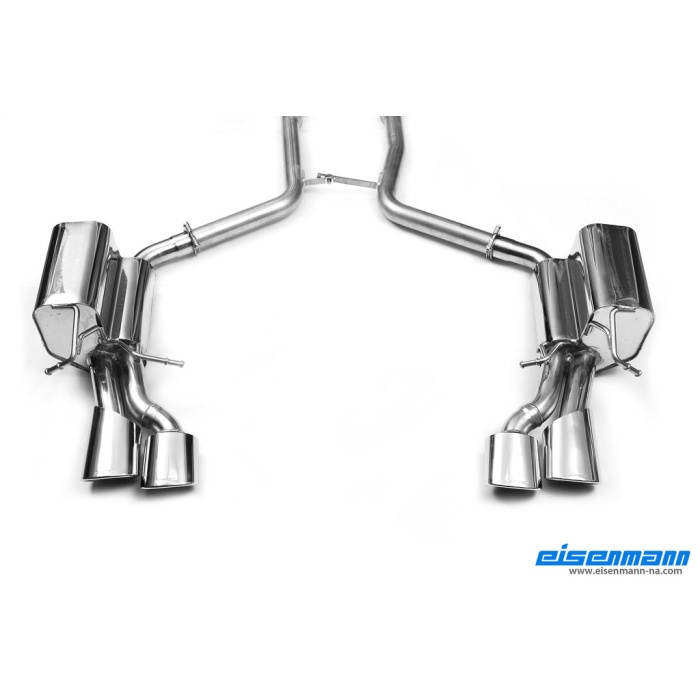 Eisenmann W204 C-Class Performance Exhaust (AMG Bumper)
