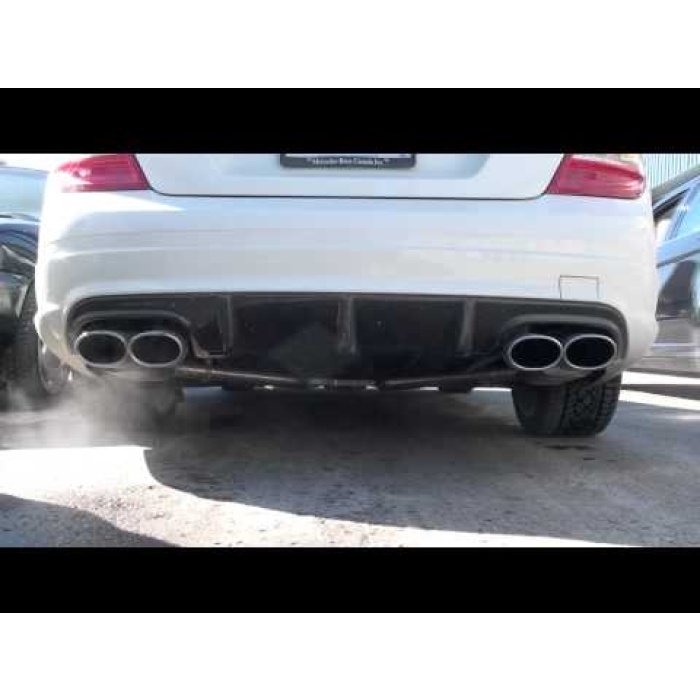 Eisenmann W204 C-Class Performance Exhaust (AMG Bumper)