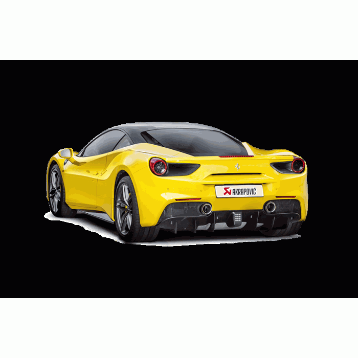 Akrapovic 488 GTB / 488 Spyder Slip-On Performance Exhaust