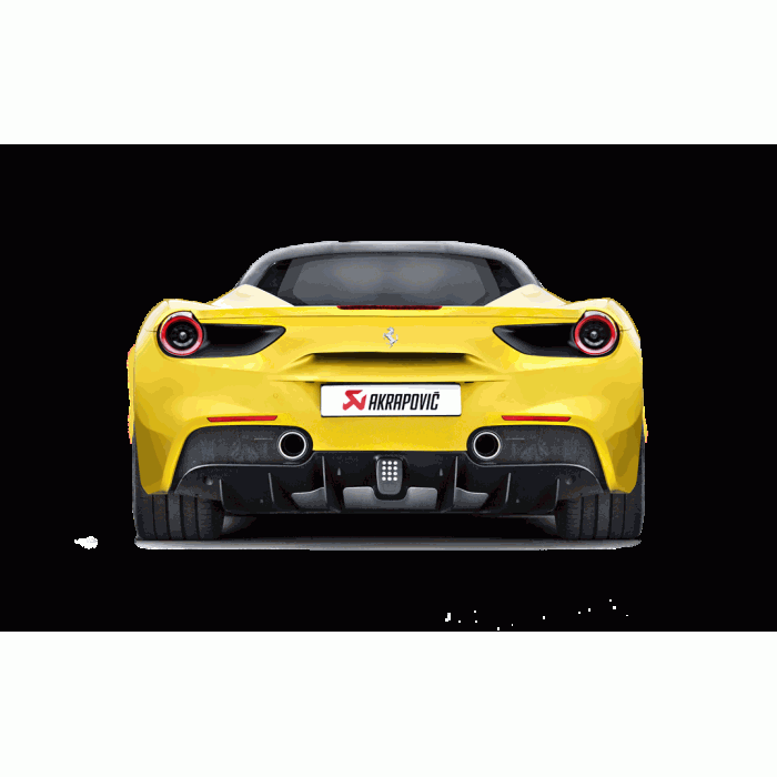 Akrapovic 488 GTB / 488 Spyder Slip-On Performance Exhaust