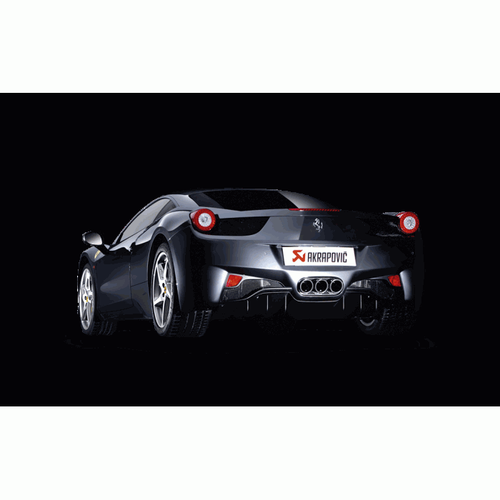 Akrapovic 458 Italia / 458 Spyder Slip-On Performance Exhaust