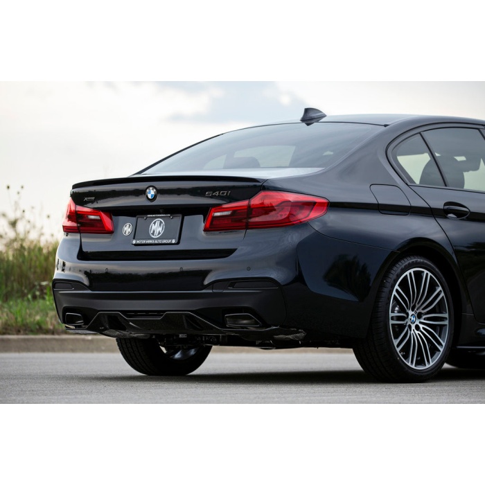 BMW M Performance G30 5-Series M-Sport Carbon Fiber Rear Diffuser