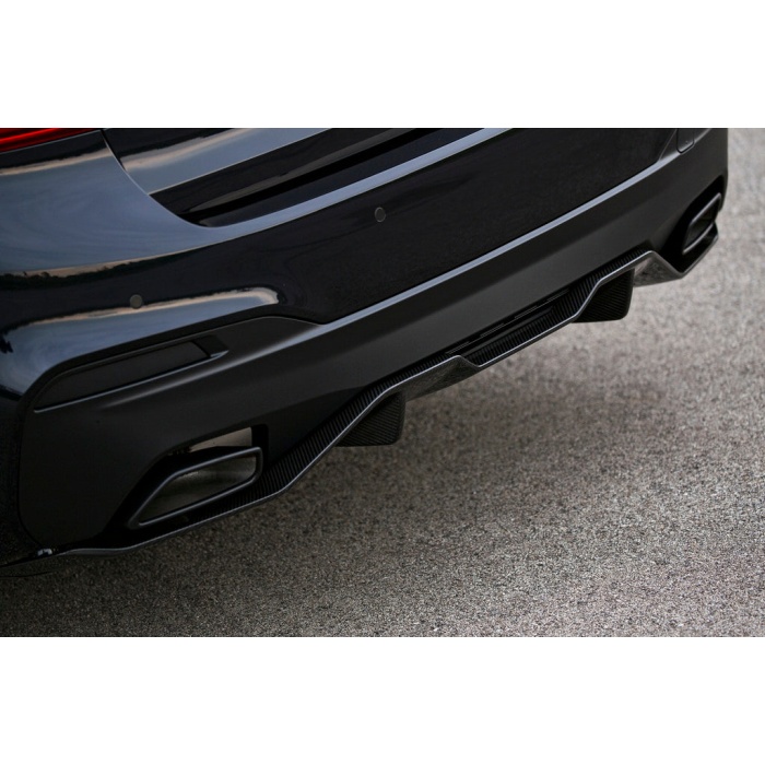 BMW M Performance G30 5-Series M-Sport Carbon Fiber Rear Diffuser