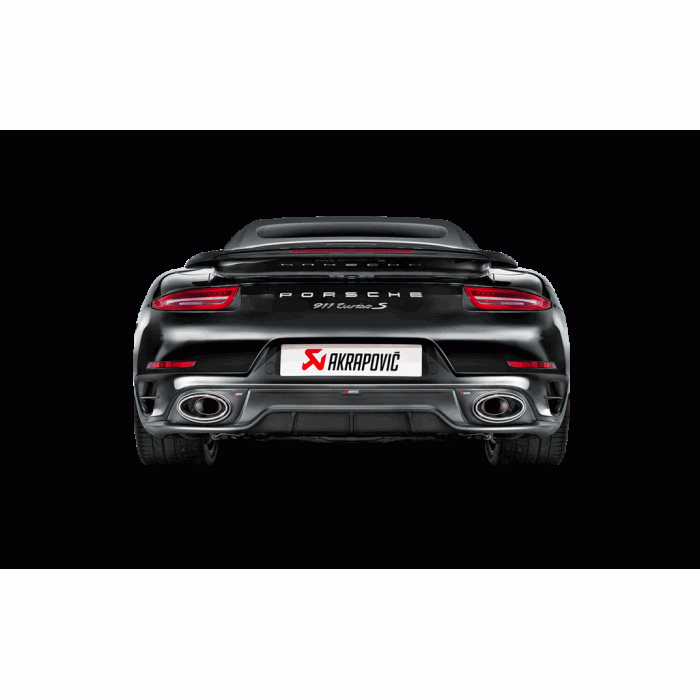 Akrapovic 991 / 911 Turbo / S Slip-On Performance Exhaust