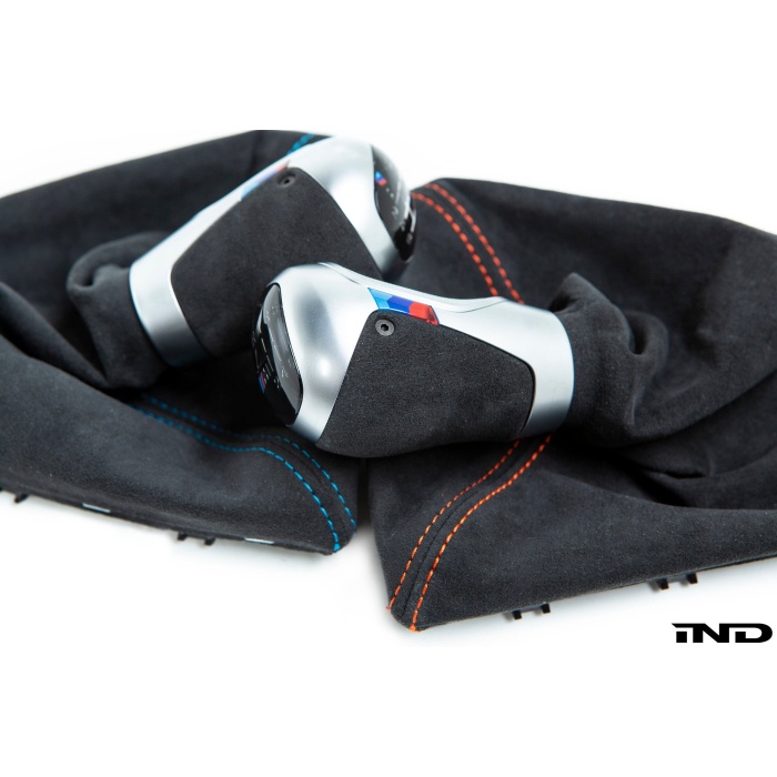 BMW M Performance F87 M2 LCI Shift Knob + Parking Brake Handle Package