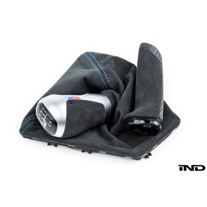 BMW M Performance F87 M2 LCI Shift Knob + Parking Brake Handle Package