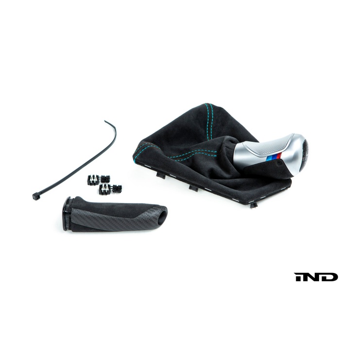 BMW M Performance F87 M2 LCI Shift Knob + Parking Brake Handle Package