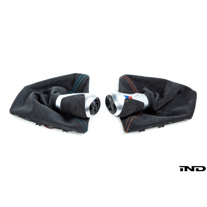 BMW M Performance F87 M2 LCI Shift Knob + Parking Brake Handle Package