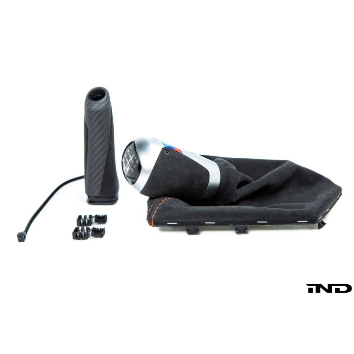 BMW M Performance F87 M2 LCI Shift Knob + Parking Brake Handle Package