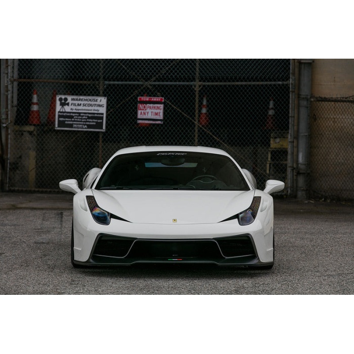 Vorsteiner 458 Italia Carbon Front Bumper + Lower Splitter