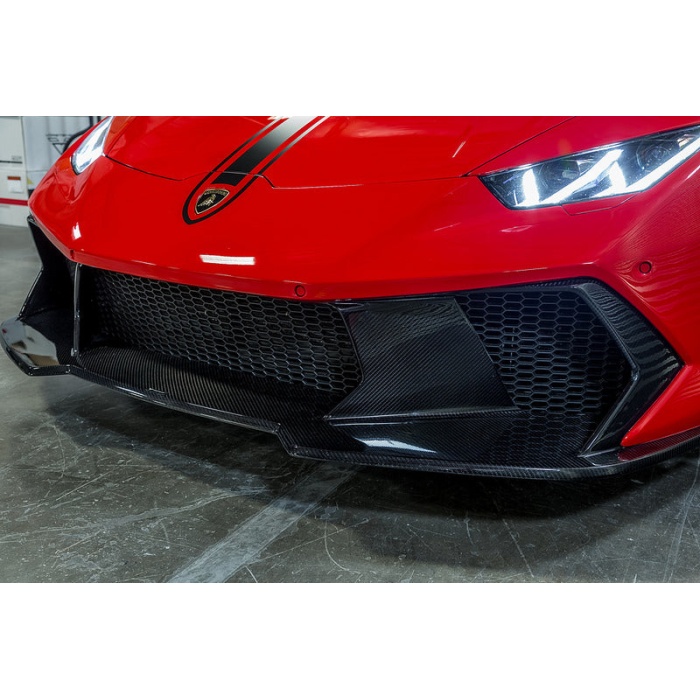 Vorsteiner Huracan Novara Edizione Carbon Front Bumper + Lower Splitter