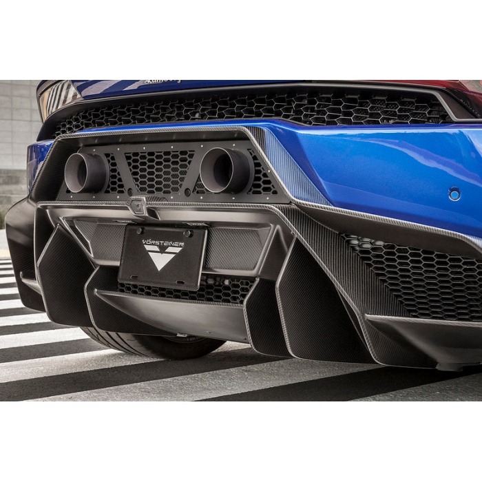 Vorsteiner Huracan Novara Edizione Carbon Rear Bumper + Diffuser