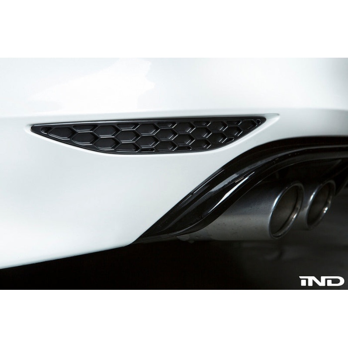 Acexxon MK7 Golf R Rear Reflector Insert Set - Honeycomb