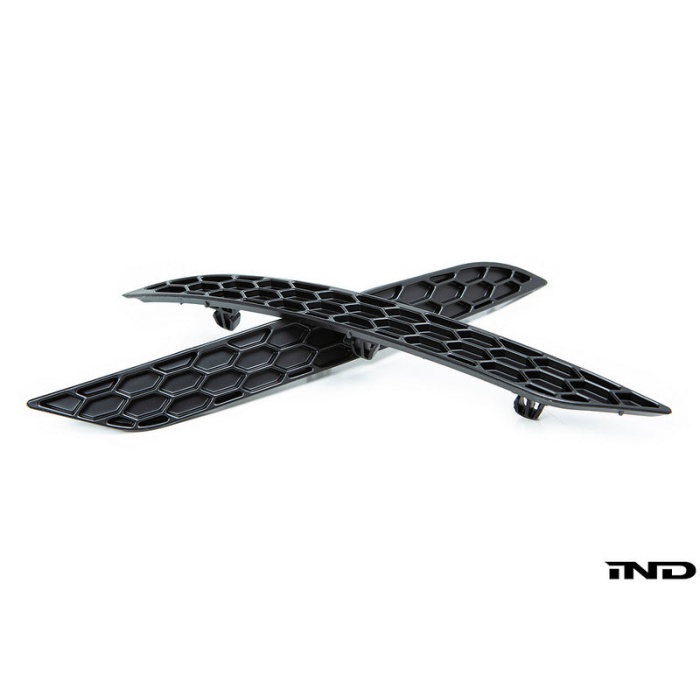 Acexxon MK7.5 Golf GTI / Golf R Rear Reflector Insert Set - Honeycomb