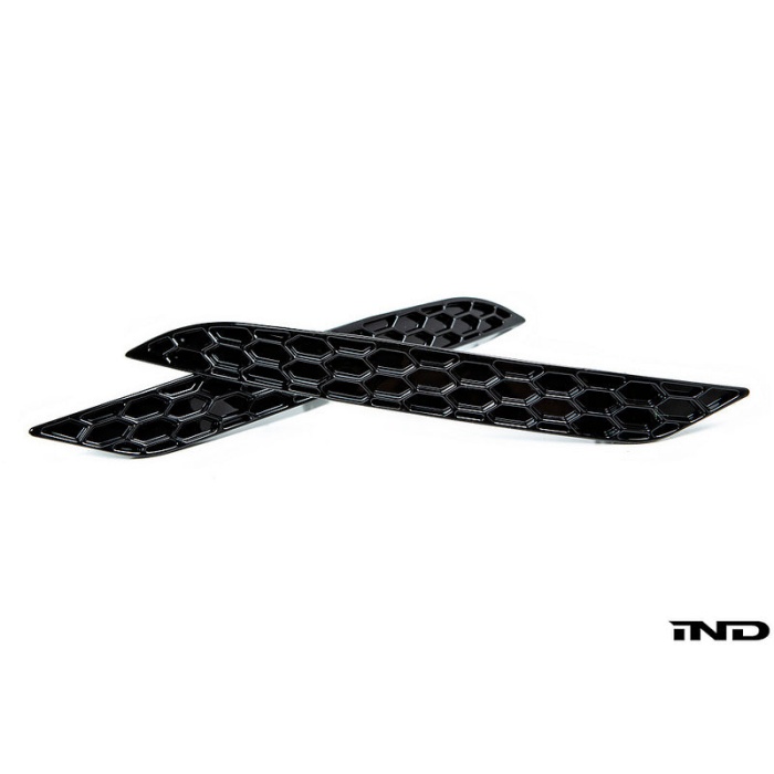 Acexxon MK7.5 Golf GTI / Golf R Rear Reflector Insert Set - Honeycomb