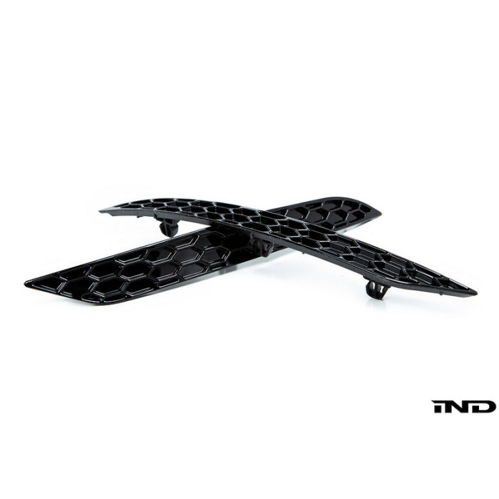 Acexxon MK7.5 Golf GTI / Golf R Rear Reflector Insert Set - Honeycomb