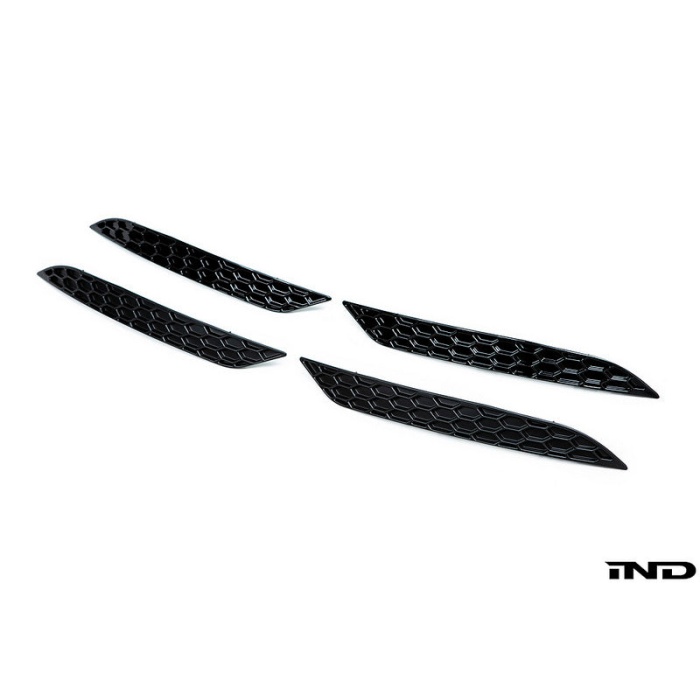 Acexxon MK7.5 Golf GTI / Golf R Rear Reflector Insert Set - Honeycomb