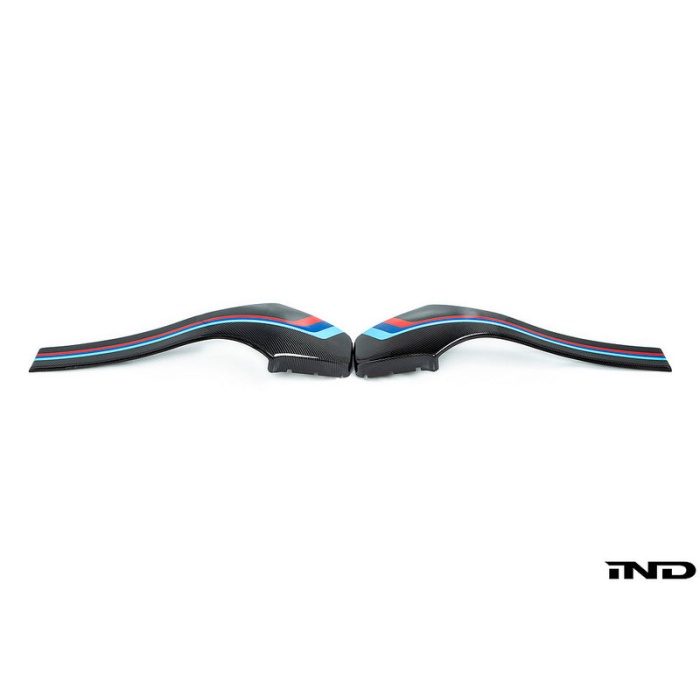 IND F80 M3 / F82 M4 Painted Dry Carbon Seat Back Cover Set