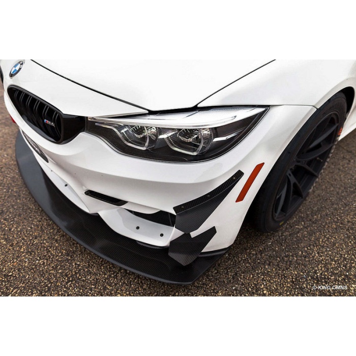 RKP F8X M3 / M4 GT4 Carbon Bumper Canard Set