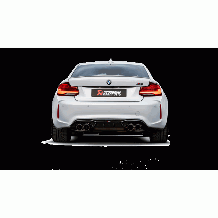 Akrapovic F87 M2 Competition / CS Titanium Slip-On Performance Exhaust