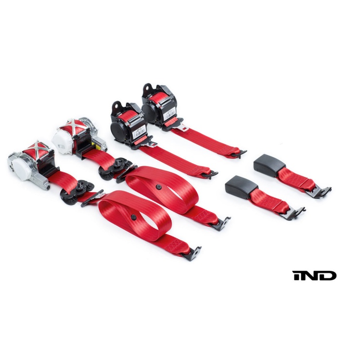 IND F82 M4 Colored Seat Belt Set