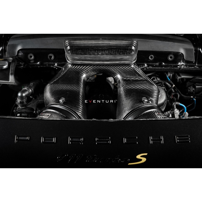 Eventuri Porsche 991 991.2 Turbo / Turbo S Black Carbon Intake System