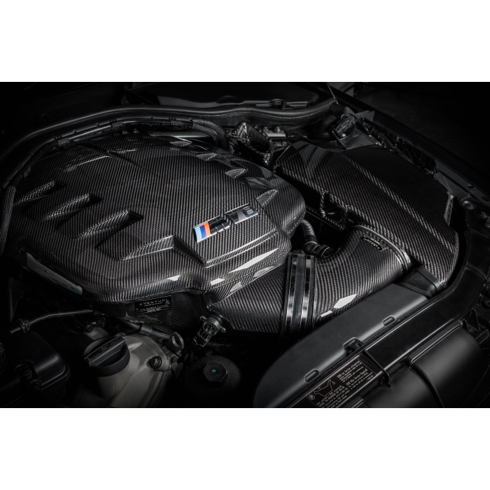 Eventuri BMW E9X M3 (S65) Black Carbon Inlet Plenum - Gloss
