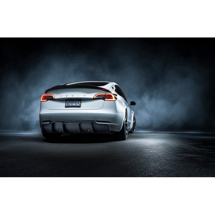 Vorsteiner Telsa Model 3 Volta Track Edition Carbon Rear Diffuser
