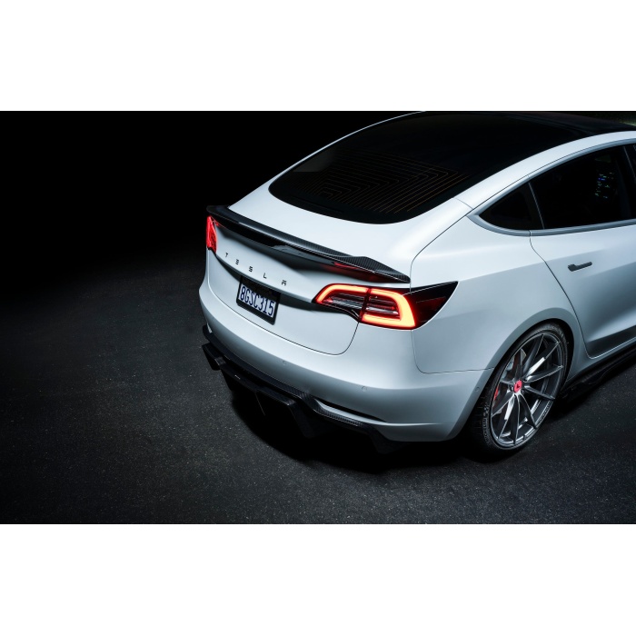 Vorsteiner Tesla Model 3 Volta Carbon Trunk Spoiler