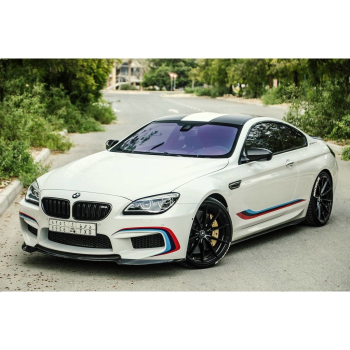 Vorsteiner BMW F12 M6 Front Spoiler Carbon Fiber Glossy